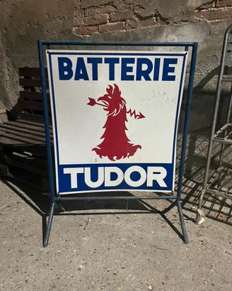 INSEGNA VINTAGE “BATTERIE TUDOR”