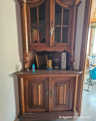 credenza ad angolo anni 30