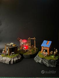 Diorami Clash of clans