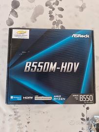 scheda madre ASRock B550M-HDV