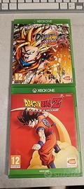 Dragon ball Fighter Z e Kakarot per Xbox One 