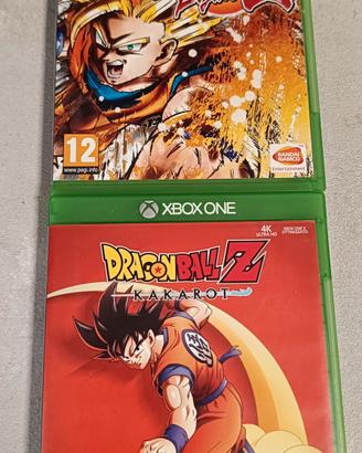 Dragon ball Fighter Z e Kakarot per Xbox One 