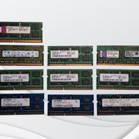 Memoria RAM 2GB DDR3 1333MHz sodimm testata