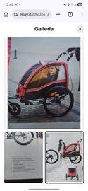 rimorchio per bicicletta per  bambini 