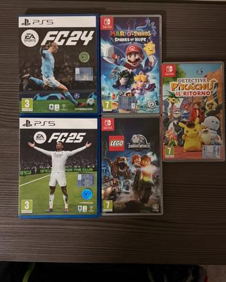 Videogiochi per PS5 e Switch