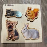 Gioco ad incastro in legno