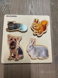 Gioco ad incastro in legno