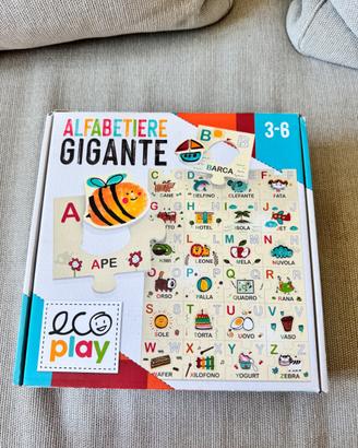 Alfabetiere Gigante EcoPlay - Puzzle Educativo