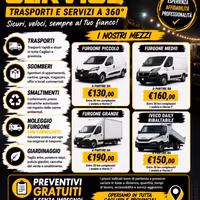 Trasporti sgomberi giardinaggio