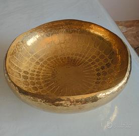 ciotola vintage Pinton Mario  oro