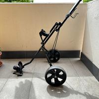 Carrello golf 2 ruote richiudibile