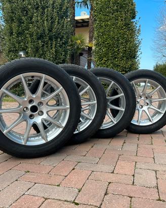 Cerchi in lega 18” nuovi Jaguar xj + pneumatici