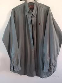 camicia uomo Marlboro Classics grigio topo