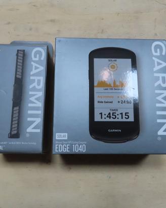 Garmin Edge 1040 Solar + Fascia Cardio
