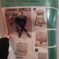 cuscino per sedia in legno 