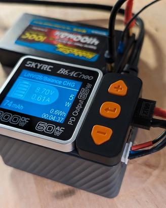 caricatore Sky rc b6 neo ac per modellismo rc 