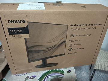 Monitor full HD Philips 24 pollici