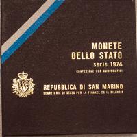 Monete dello Stato 1974 Repubblica di San Marino 