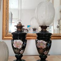 lumi antichi opaline e vetro