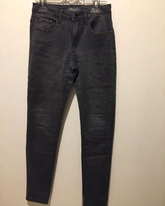 jeans donna Camomilla grigi scuro