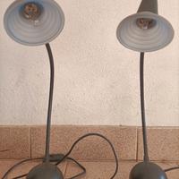 Lampade da comodino anni 90 in coppia