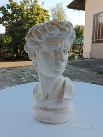 Busto in gesso “David di Michelangelo” – Scultura