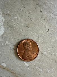Moneta Lincoln Penny (One Cent LIBERTY -1975)