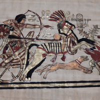 Papiro egiziano quadro decorazione