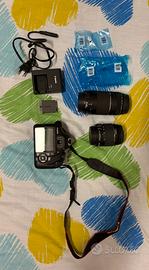 Canon EOS 2000D Kit completo + altri componenti