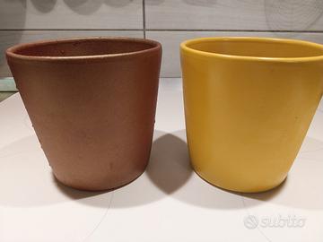 set vasi ceramica design moderno colorati