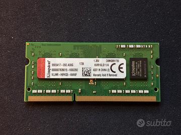 4gb RAM ddr3 SO-DIMM