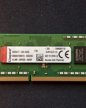 4gb RAM ddr3 SO-DIMM