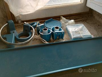 accessori bagno azzurri plastica