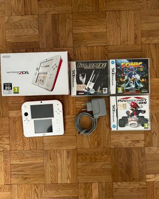 Nintendo 2DS con 3 giochi