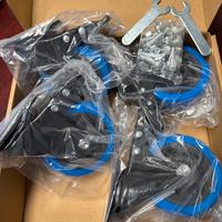 Set 4 ruote per carrello