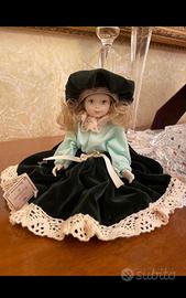 Bambola porcellana artigianale