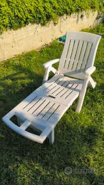 Sedie Sdraio plastica 