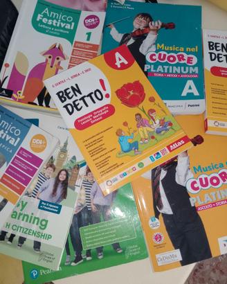 Libri per  classe secondo media