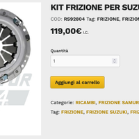 KIT FRIZIONE SUZUKI SJ 410