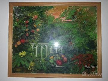 Quadro Gaetano Miani "Una terrazza per sognare"