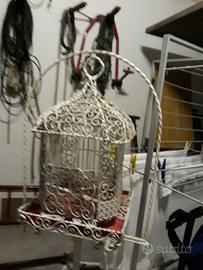 Gabbia voliera artistica per presepe