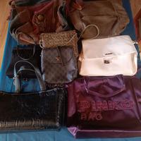 Lotto 7 borse donna Pinko Calvin Klein Naj-Oleari 