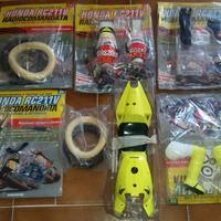 Rc pezzi per modellino honda 211v a scoppio