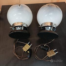 coppia lampade anni 70