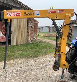 Gru per trattore agricolo dondi g.p.2 kg. 1.000