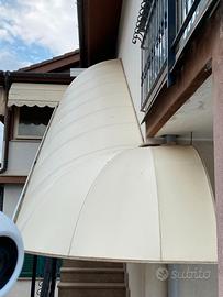 capottina protezione scala