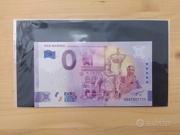 Banconota 0 euro repubblica di San Marino