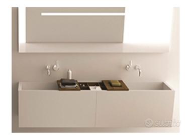 Mobile bagno sospeso comprensivo di lavabo