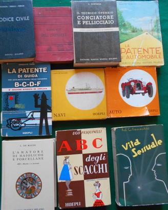 HOEPLI LOTTO N. 1 anche singoli