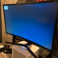 Schermo samsung 27” curvo hdmi